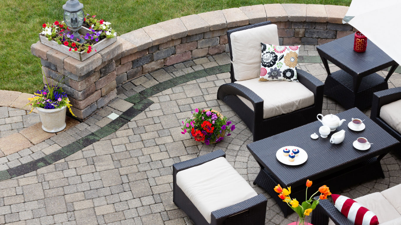 Benefits of patios and paving